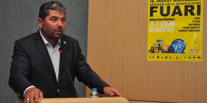 Antalya İş ve İnşaat Makinaları Fuarına iş makinacılarından tam destek