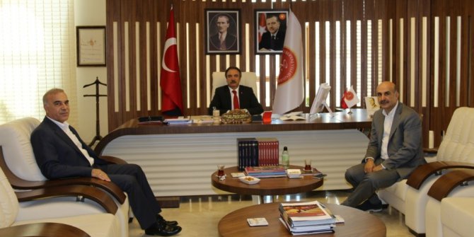 AK Parti Mardin Milletvekili Akdağ’dan Rektör Bağlı’ya ziyaret