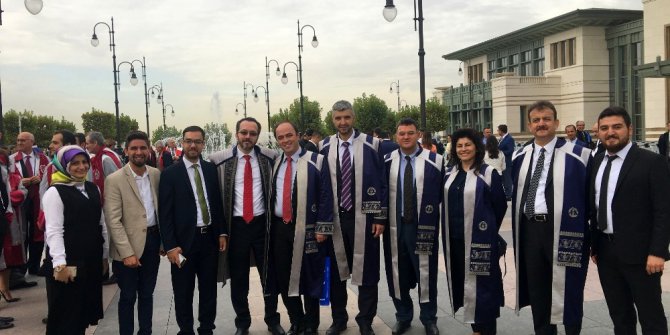 ADÜ Yönetimi 2017-2018 Akademik Açılış Törenine katıldı