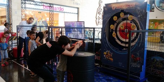 Transformers’ın Efsaneleri Optimus Prime Ve Bumblebee, Forum Trabzon’da Yoğun İlgi