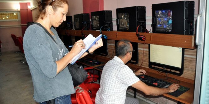 Nazilli’de kafeler denetimden geçti