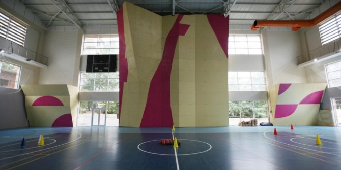 Rizeli dağcılar Yapay Tırmanma Duvarı’na kavuştu