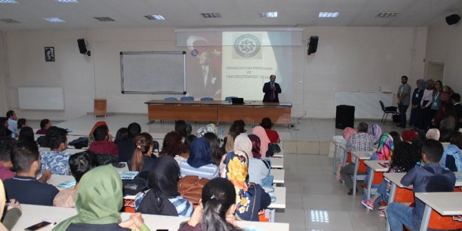 KAÜ’lü öğrencilere oryantasyon programı