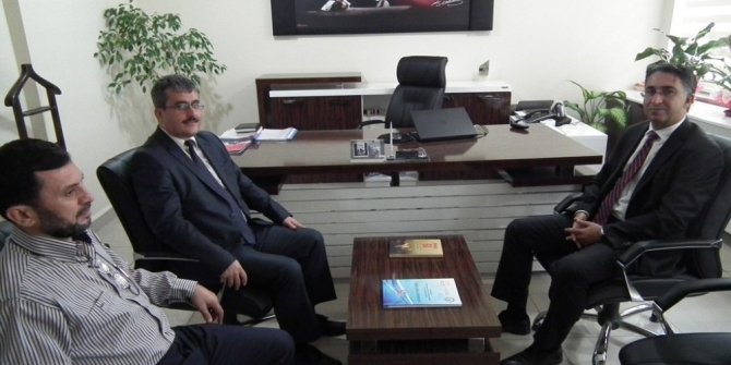 Havran Kaymakamı Aydın, İlçe Milli Eğitim Müdürlüğünü ziyaret etti