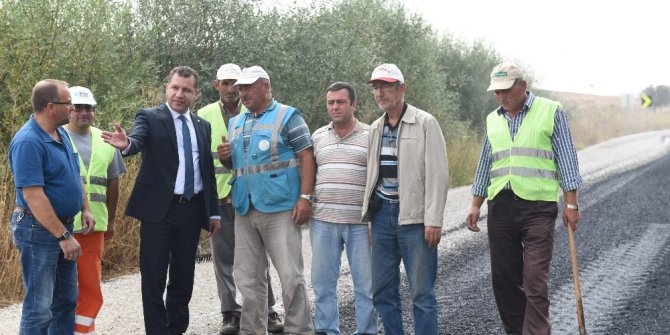 Başkan Yılmaz kırsal mahallelerde