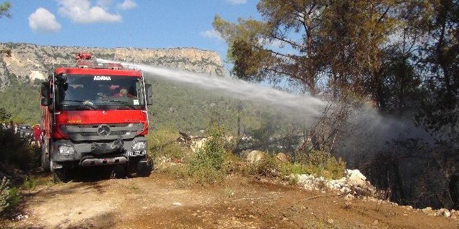 Mersin’deki Yangın Söndürüldü