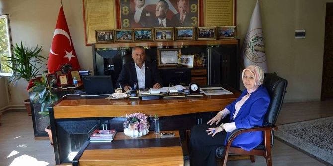 İl Milli Eğitim Müdürü Durmuş’tan Bayırköy Belde Belediye Başkanı Yaman’a Ziyaret