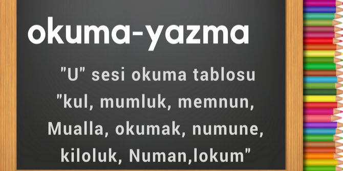 U  sesi Okuma Çalışması