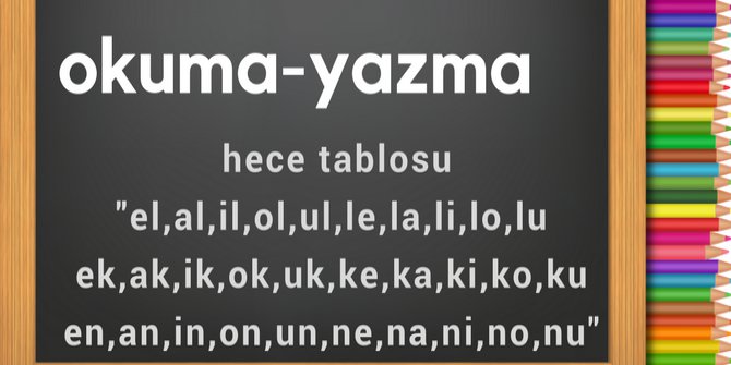 Hece Tablosu Okuma