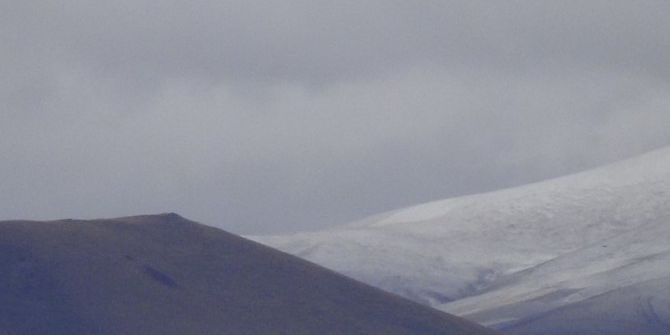 Kars’ta Yüksek Kesimlere Kar Yağdı