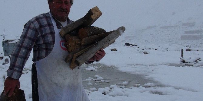 Rize’de Yılın İlk Karı