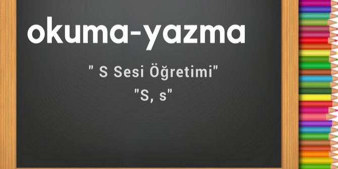 s sesi öğretimi