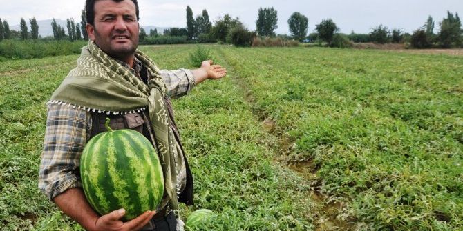 Organik Patatesten Sonra Karpuz Üretti, Tüm Türkiye’ye Sattı