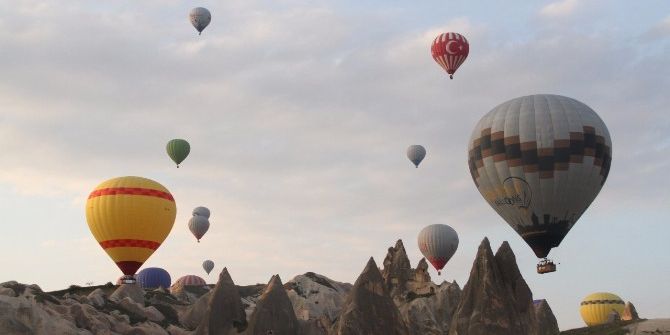 Kapadokya’da Balonlar Yeniden Havalandı