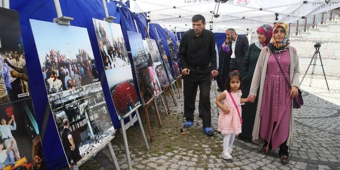 15 Temmuz “Milli İradenin Yükselişi Fotoğraf Sergisi” Sincan’da
