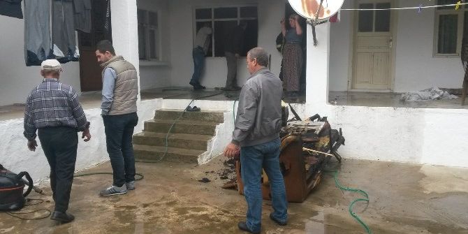 Tekirdağ’da Ev Yanğını