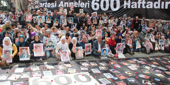 Cumartesi Anneleri 600’üncü Haftada Da Adalet Nöbetini Sürdürdü