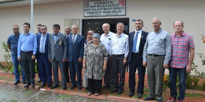 Tgf Genel Başkanı Yılmaz Karaca, Osmaniye Şehit Aileleri Ve Gaziler Derneği’ni Ziyaret Etti