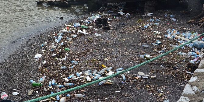 Şiddetli Yağış Sonrası Liman Çöple Doldu