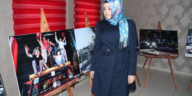 Yozgat Kyk Yurdunda Açılan 15 Temmuz Milli İrade Fotoğraf Sergisi Yoğun İlgi Gördü