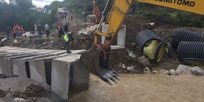 Bartın Kurucaşile Yolu Ulaşıma Açıldı