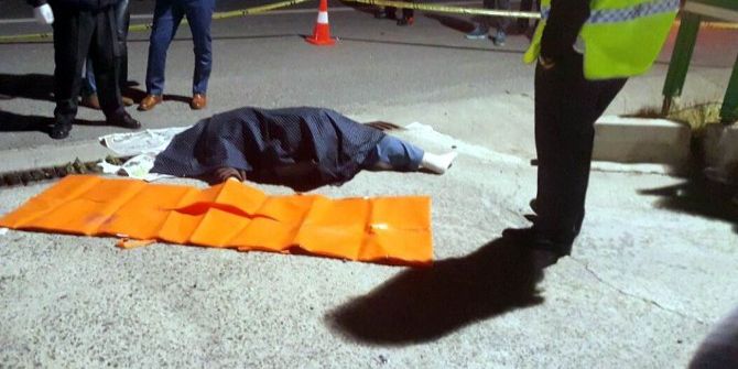 Otomobilin Çarptığı Yaşlı Adam Hayatını Kaybetti