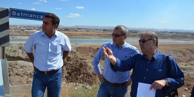 Vali Deniz, Batman Çayı Ve İluh Deresi’nde Yürütülen Çalışmaları İnceledi