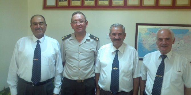 Gazilerden Komutanlara Hayırlı Olsun Ziyareti