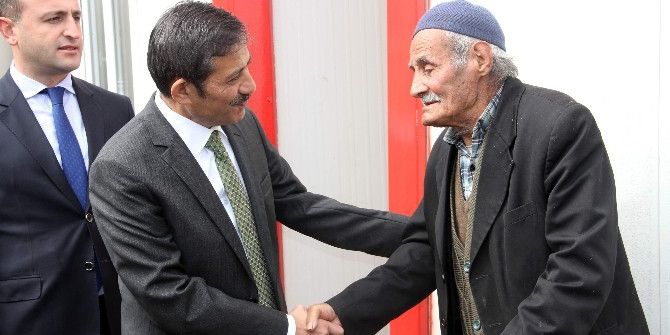 Vali Yıldırım, Kirenli Köyünde İncelemelerde Bulundu