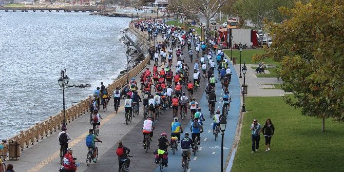 Binlerce Bisikletçi ’Rodosto Bike’de Buluştu