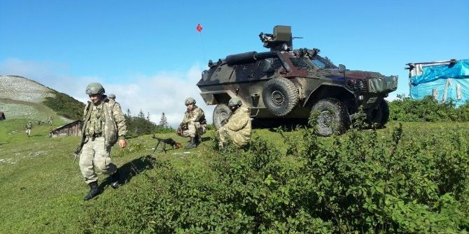 Gümüşhane’de Pkk İle Sıcak Çatışma