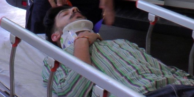 Şanlıurfa’da Bm İnsani Yardım Kuruluşu Ekibi Kaza Yaptı: 5 Yaralı