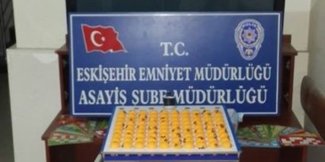 Eskişehir’de Tombala Baskını