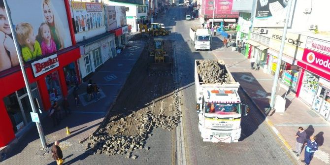 Nevşehir’de Sıcak Asfalt Uygulaması Alt Yapı Çalışmaları Başladı