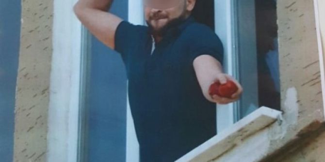 Polise Domates Atan Şahıs Düzenlenen Operasyonla Yakalandı