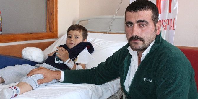 4 Yaşındaki Çocuğun Yem Makinesine Kaptırdığı Parmağı Yerine Dikildi