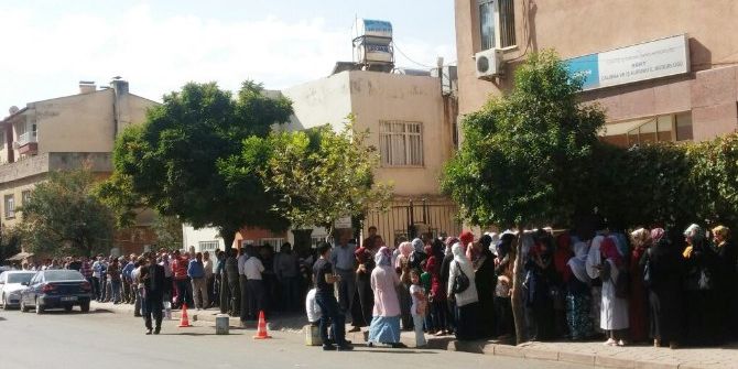 Siirt’te Geçici İş İzdihamı