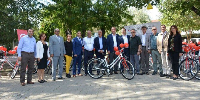 Bisikletle Sağlığa Çomü De Destek Veriyor