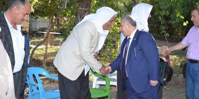 Vekil Akyürek Halkla Dayanışma Ziyaretlerinde