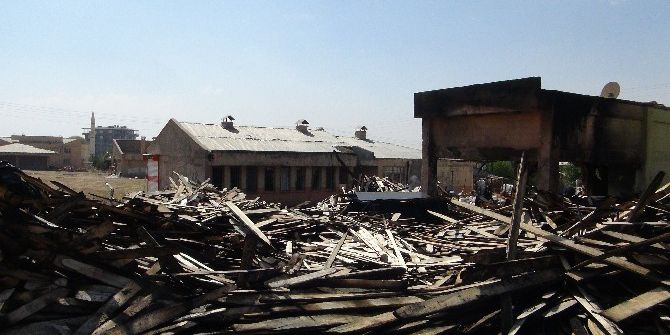 Silvan Keresteciler Sitesi’nde Yangın