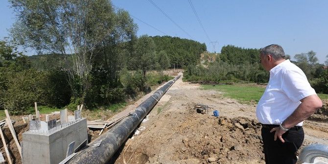 Başkan Toçoğlu Akçay Barajı Ve İsale Hattı Çalışmalarını İnceledi