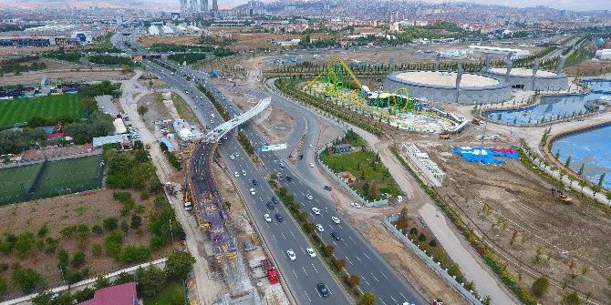 Ankapark’a Üst Geçit Köprüsü