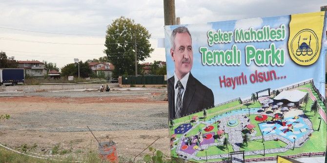 Şeker Mahalle’ye Temalı Park Yapılıyor