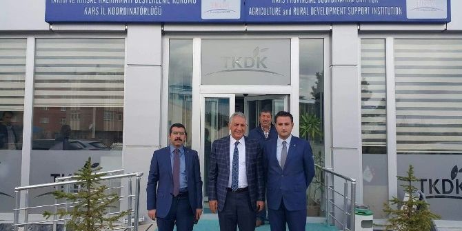 Ak Parti’den Tkdk Kars İl Koordinatörlüğü’ne Ziyaret
