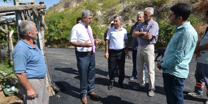 164 Bin 418 Ton Sıcak Asfalt Serimi Yapıldı