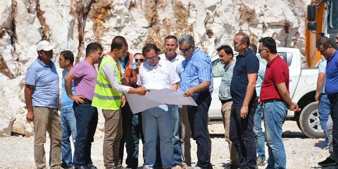 Demre Sakar Deresi Taşkın Koruma İnşaatında Sona Yaklaşıldı