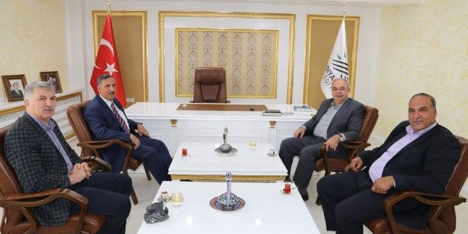 Kardeş Belediyeden Adıyaman Belediyesine Teşekkür Ziyareti