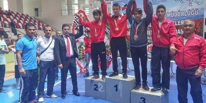 Adıyamanlı Güreşçi Türkiye Üçüncüsü Oldu