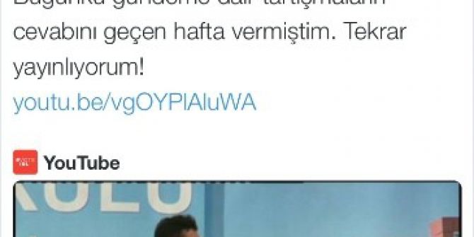 Beşiktaş Belediye Başkanı Murat Hazinedar’dan, Chp Milletvekili İlhan Cihaner’e Twitter’dan Videolu Cevap