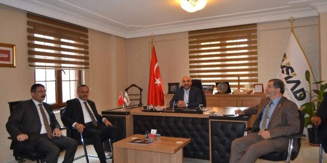 Ak Partili Yöneticiler Müsiad’ı Ziyaret Etti